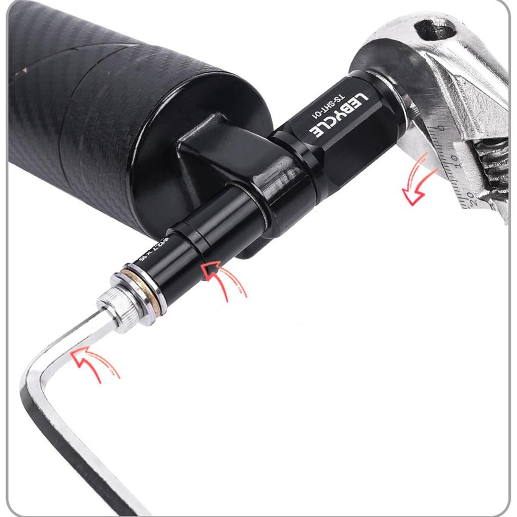 Bicycle Shock Absorber Bushing Tool - Pressing In/Expressing Rear Suspension
