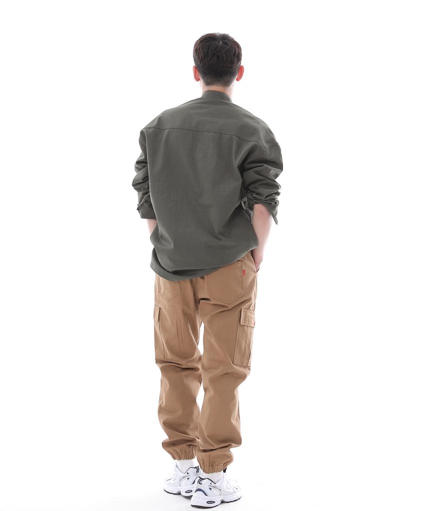 Seinteukeulu Retroline Cargo Jogger Pants Rl-311Cj Camel