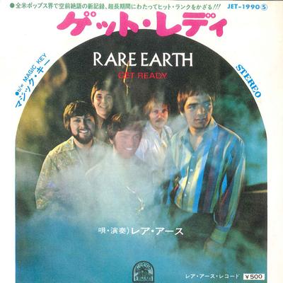 7inch Record RARE EARTH - Get Ready/Magic Key JET1990 RARE EARTH 1970 Japan Rock Used