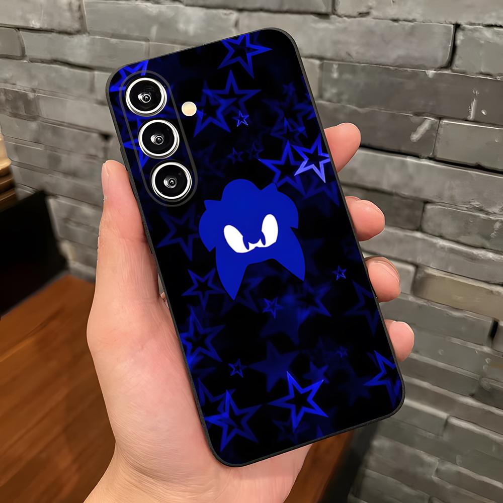 Anime S-Sonic Igel Handyhülle Für Samsung S26 S25 Plus S20 S20 Plus S22 Ultra S23 FE S21 Plus S21 Ultra Weiche Hülle