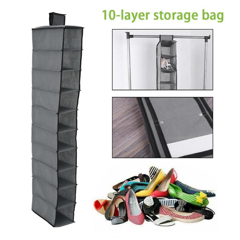Hanging Drawer Box Cloth Household Underwear Woman Shoes Creative Storage Supplies Wardrobe Organizer Shelves Organizadores