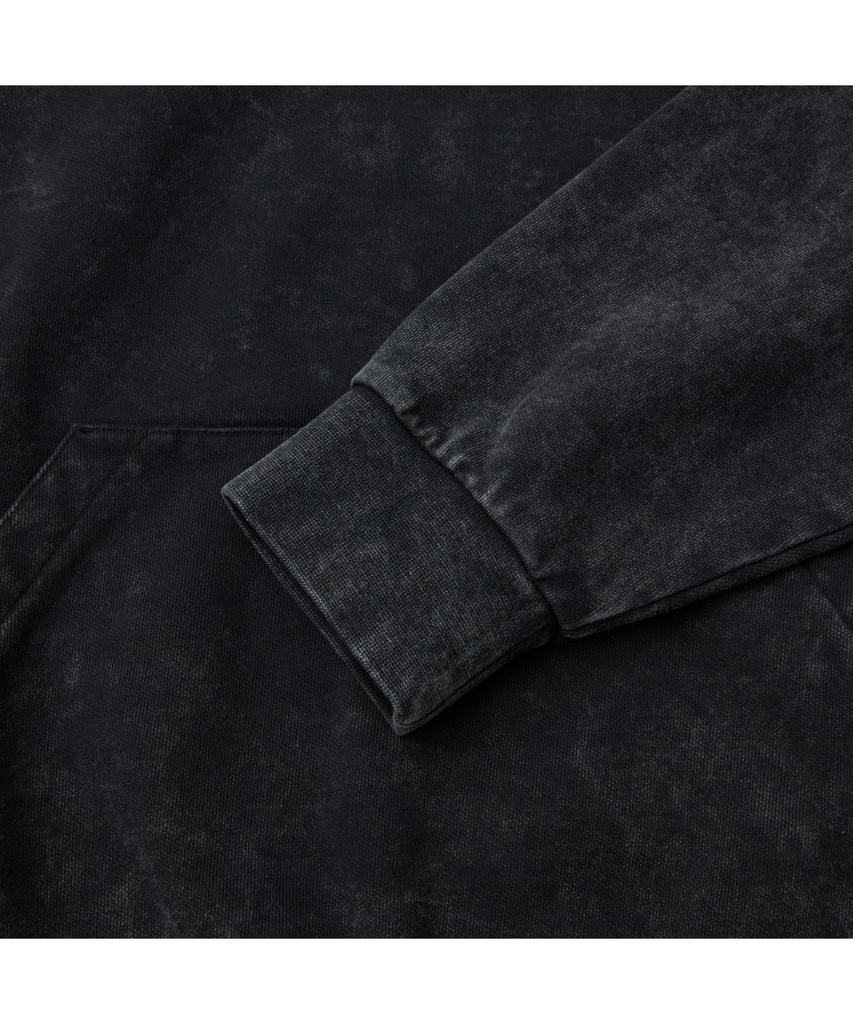 Keoseuuteommellou Gray Dyed Woven Layered Hoodie Cwtas26112Gyd
