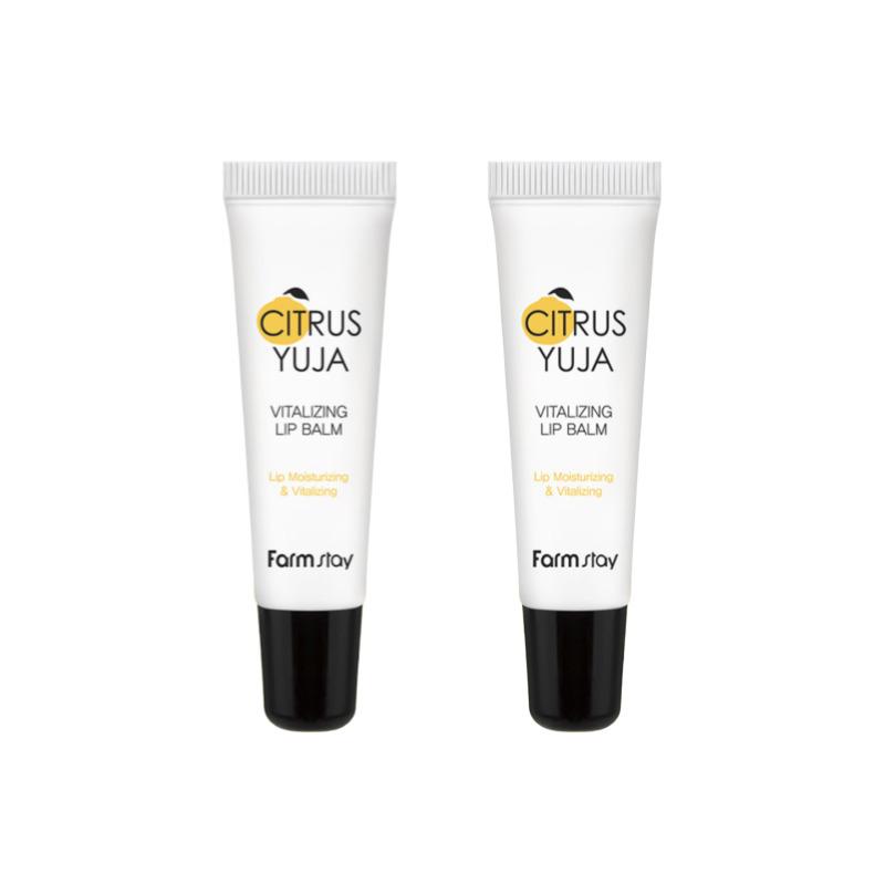 

Farmstay Citrus Yuja Vitalizing Lip Balm 10g × 2
