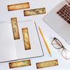 30 Kraft Paper Retro Map Series Simple Hand Account Literary and Creative Materials Ins Reading Paper Bookmark DIY