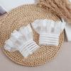 Embroidery Flower Arm Covers Comfortable Decorative Sleeves Wrist Cuff Sleeves For Women Teens Fashion Accessories