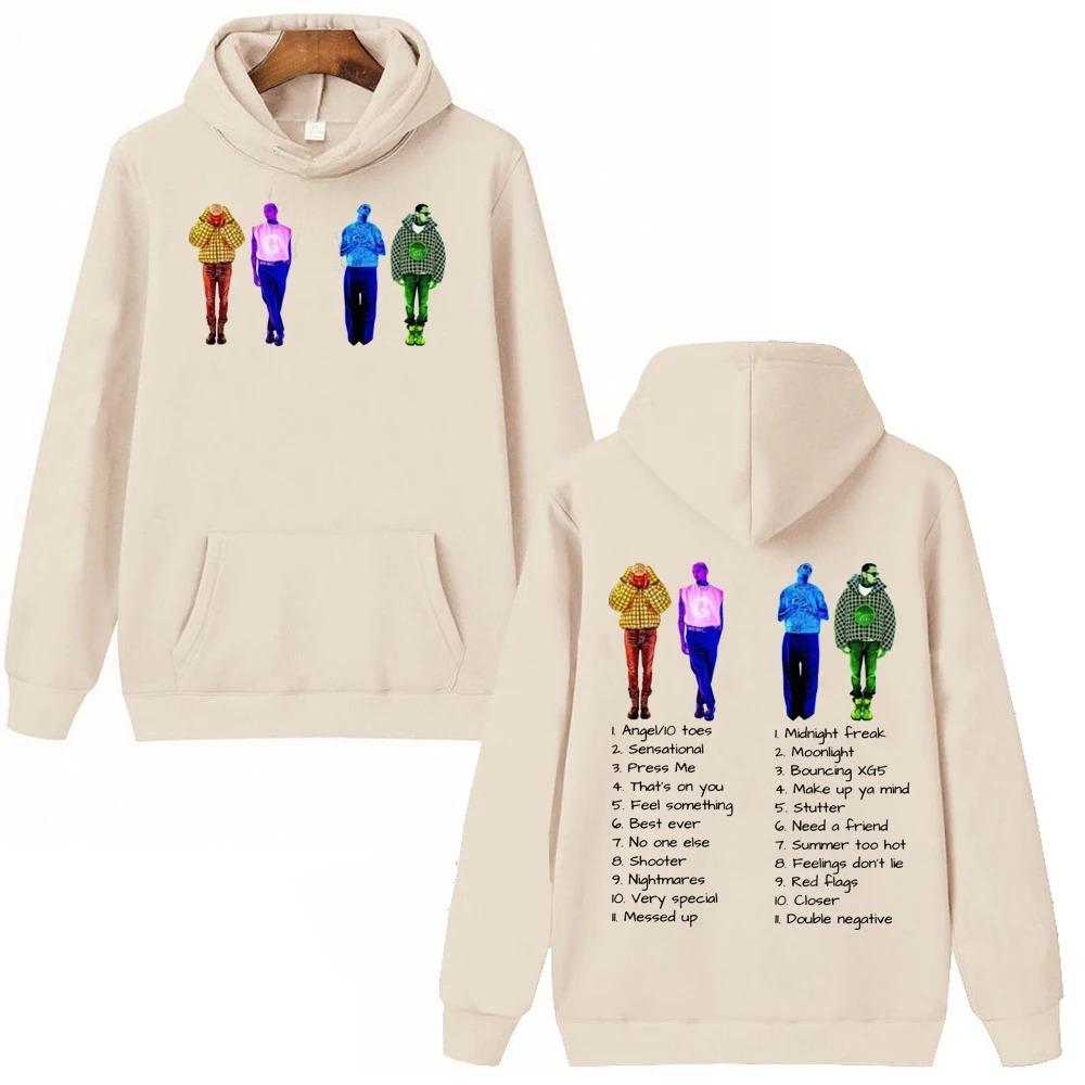New Chris Brown Rap Hip Hop Hoodies for Men and Women In Autumn Harajuku Hoodies for Street