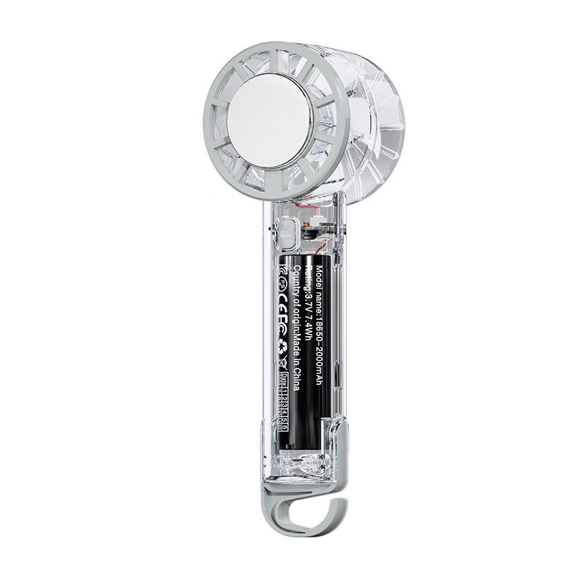 ZISIZ Ice Cooling Transparent Fan
