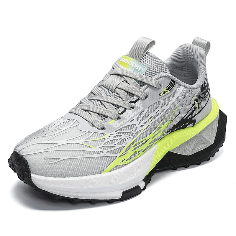 Mens Sports Shoes Autumn New Mesh Breathable Thick Sole Anti Slip Daily Casual Outdoor Jogging Fashion Sneakers for Men