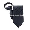 Men's 8cm Zipper Tie: Red, Blue, Black - Korean Style for Weddings and Business
