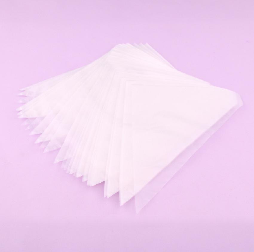 Assorted Sizes Disposable Piping Bags - 100 Pack for Cake, Cream, Jam, Chocolate, Icing.