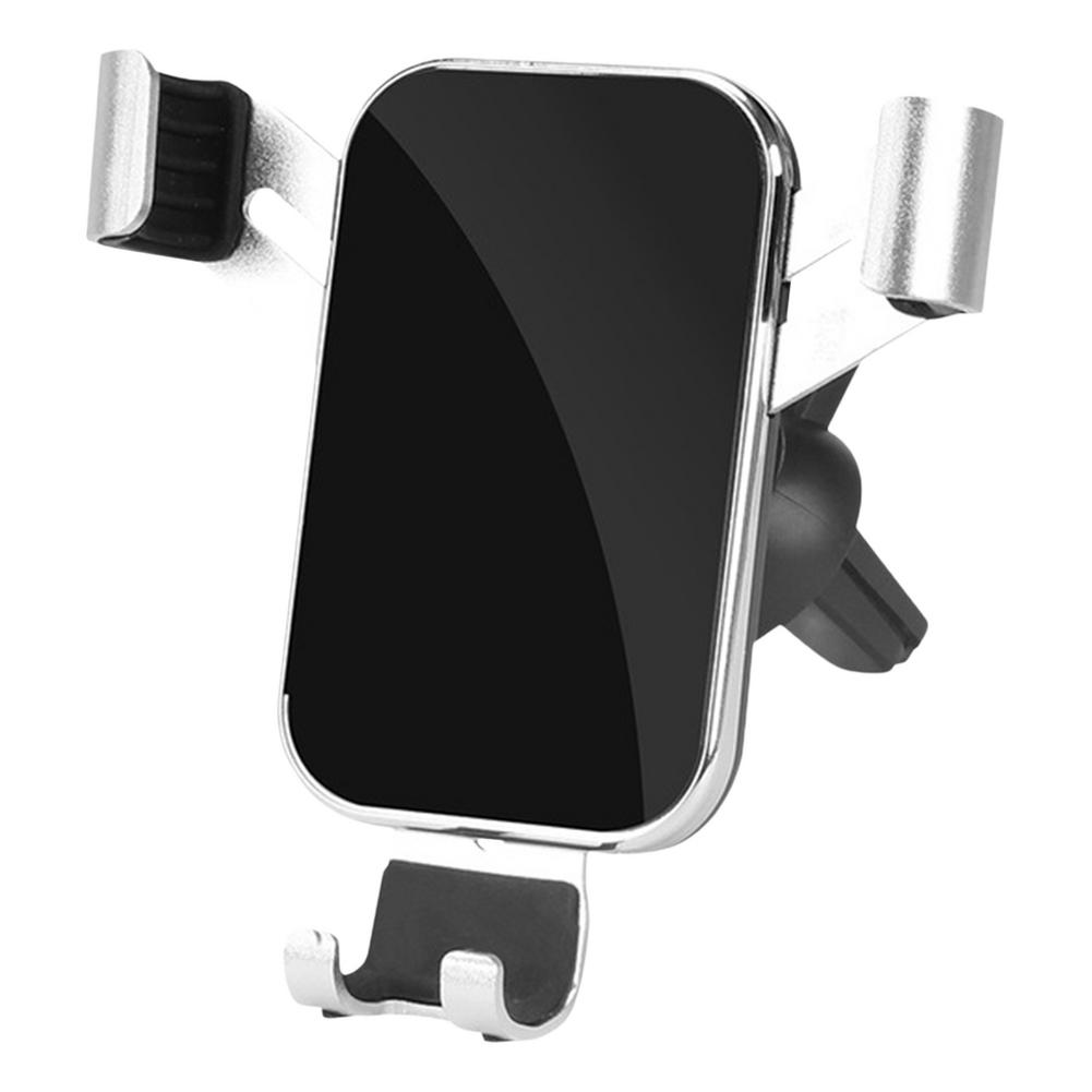 

Мобильный держатель для телефона - Вентиляционный держатель-подставка для телефона - Универсальный автомобильный держатель для телефона громкой связи - Стабильный держатель для телефона для C серебряный