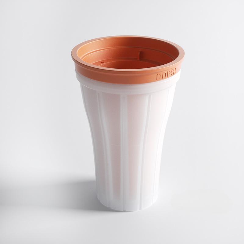 Isframställningskopp, krossad is, en nypa iskopp, is sand iskubslåda, juice kall dryck krossad isform, sommar is sand kopp