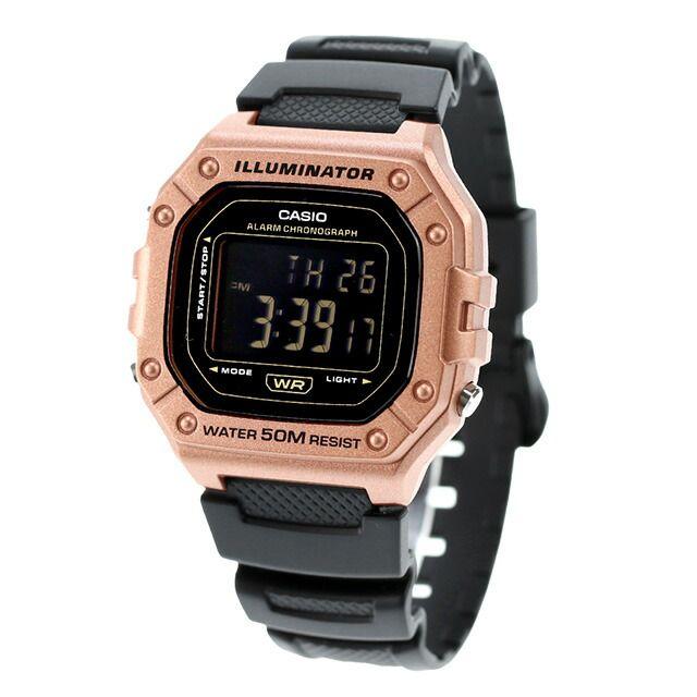 [New] Casio CASIO Watch Men s W-218HM-5BVDF Standard Chipkashi