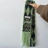 New Korean Version Ins Warm Retro Scarf Women's Autumn and Winter Versatile Fashion Student High-end Knitted Small Scarf