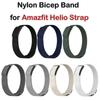 Bandă elastică din nailon pentru biceps de înlocuire Curea sport pentru braț pentru Amazfit Curea Helio pentru bărbați Femei