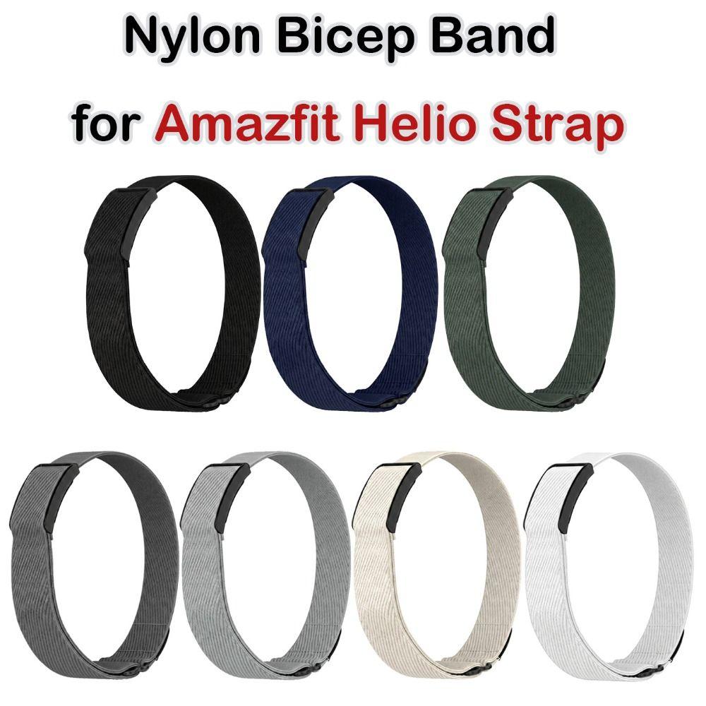 Fascia Elastica Regolabile per Bicipite Sostitutiva Cinturino Sportivo per Braccio per Amazfit Helio per Uomo Donna