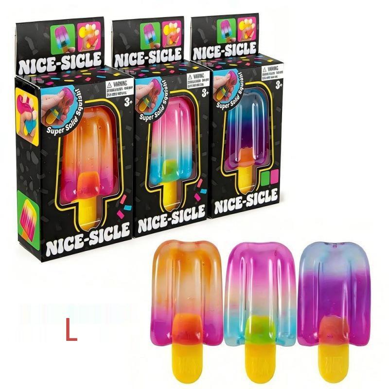 Popsicle Ice Cream Stress Relief Squeeze Toy - Creative and Fun