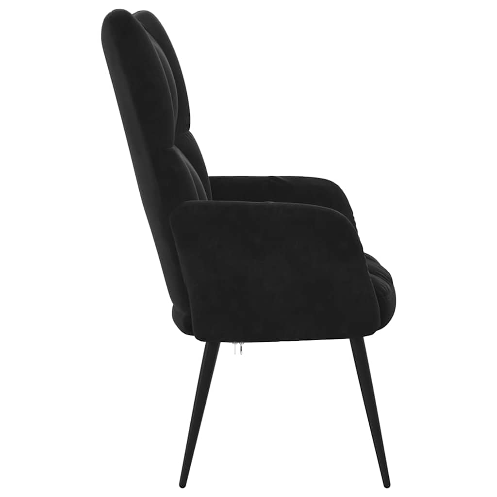Relax Chair Black Velvet
