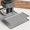 Coffee Mat Tables Silicone Kitchen Mat Non-slip Coffee Machines Bar Mat For Drying Dishes Home Cafe Cup Drying Table Pad