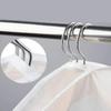 5 Pcs Transparent Clothes Hanging Dust Cover Moistureproof Garment Protector  Shoulder Dustproof