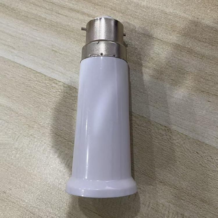 B22 to E27 Adapter Converter Secure Mounting Quality Bulb Holder B22 to E27 Light Socket Converter, Durability Construction for Safe Electrical Lamp