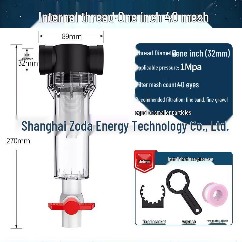 Aquarium Auto-Reinigungs-Fischabfallfilter mit selbstentleerendem Sand-Vorfilter