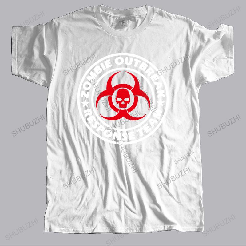 

Hot sale men summer fashion oneck tshirt ZOMBIE OUTBREAK RESPONSE TEAM bigger size many funny cool teeshirt Brand Clothing S