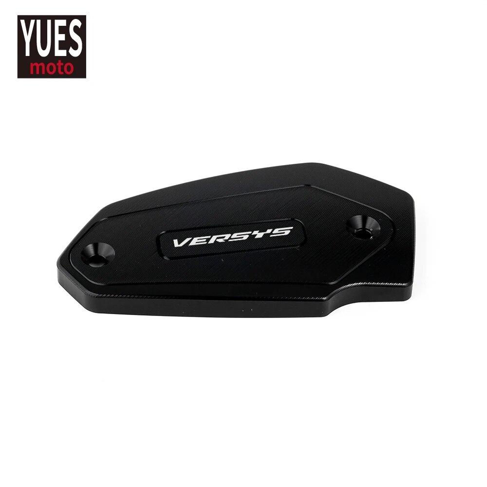 Motorcycle Accessories CNC Front & Rear Brake Fluid Cylinder Master Reservoir Cover Cap For Kawasaki VERSYS 650 1000