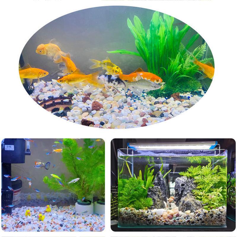 200/400/600/800g Natural Rainflower Stone Bottom Sand Of Fish Tank Aquarium Scenery Small Stone Decorative Colored Stones TMZ