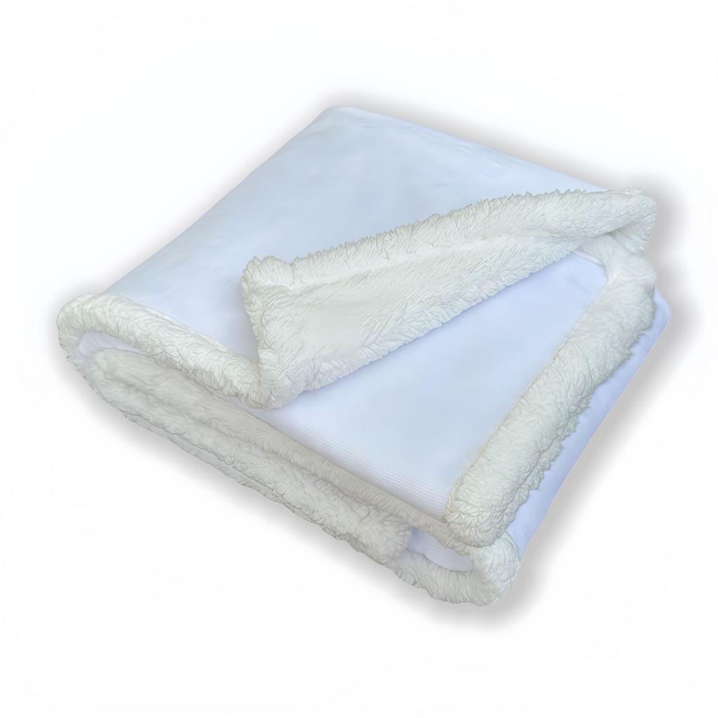 Pet Waterproof Blanket Flannel Shu Cotton Lint Sherpa Thickened Pet Blanket Kennel