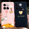 For Xiaomi 14 Phone Case Xiaomi Mi 14 5G Mi14 2024 Cute Cat Cartoon Jelly Silicon Soft Protective Back Cover