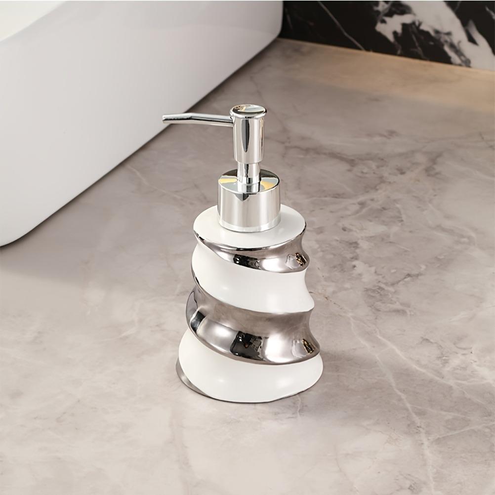 Luxury Ceramics Lotion Bottle 200ml Soap Dispenser Shampoo Bottling Bottle Dispenser for Liquid Soap Bathroom Accessories