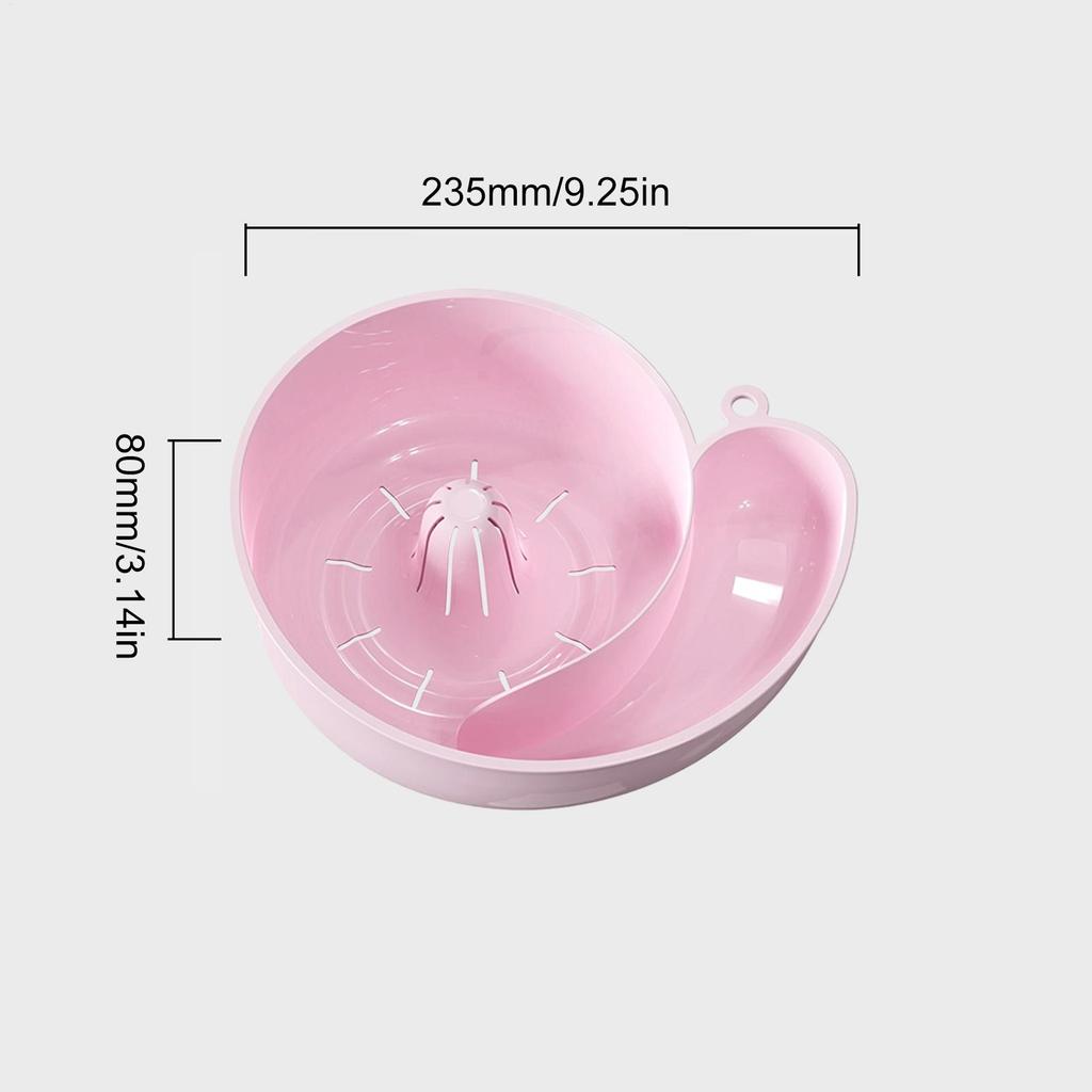 Rotating Drain Basket for Fruit Animal-Inspired Kitchen Drain Basket Food Container Veggie Washer Strainer Bowl Fruit Colander