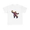 Bigfoot Beer T-Shirt Funny Sasquatch Holding a Brew Cryptid Drinking Tee