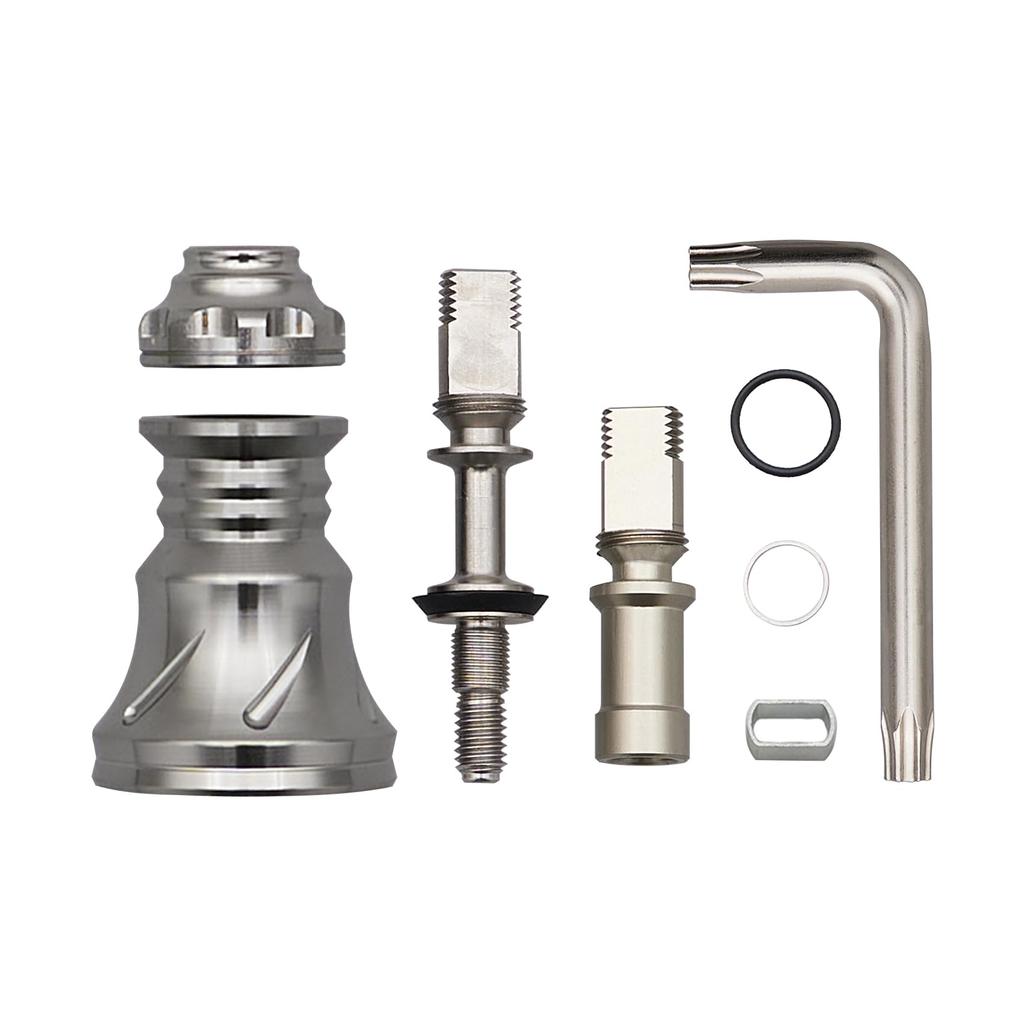 HEIGHTEN Verbesserter Rollenkurbelrock V3.0 für HEIGHTEN Spinnrollenkurbeln (Rotguss) (166)