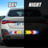 Car Sticker Car Anti-collision Nighttime Arrow Shaped Reflective Sticker Motorcycle Bicycle Fluorescent Fender Warning Decal