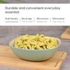 Set of 2 Earth-Friendly Multipurpose Bowls for Kitchen with Spoons | 750 ml | Made with Rice Husk Biocomposite| Microwave Safe Bowl