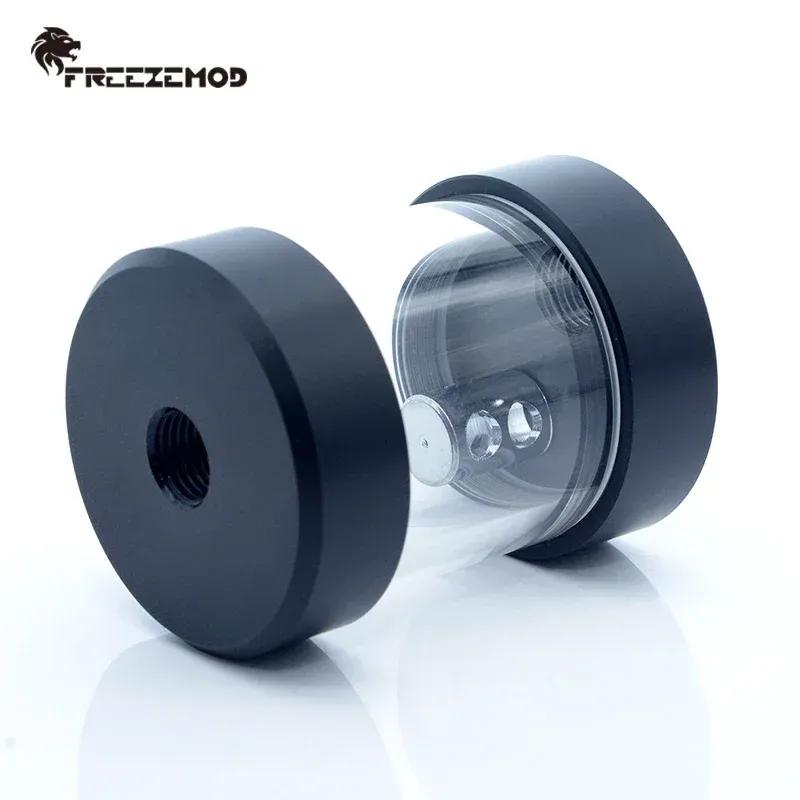 FREEZEMOD computer water cooler 2020 cylindrical water tank three hole POM cover built-in defoamer. YSX-PMB 70mm