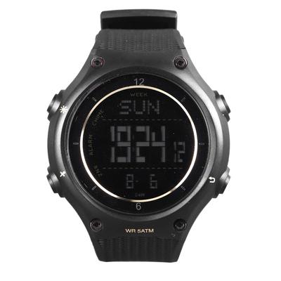 Relógio Esportivo Masculino à Prova d'Água com Mostrador Grande LED Cronômetro Militar Despertador Moda Tendência Relógio de Pulso Masculino Outdoor