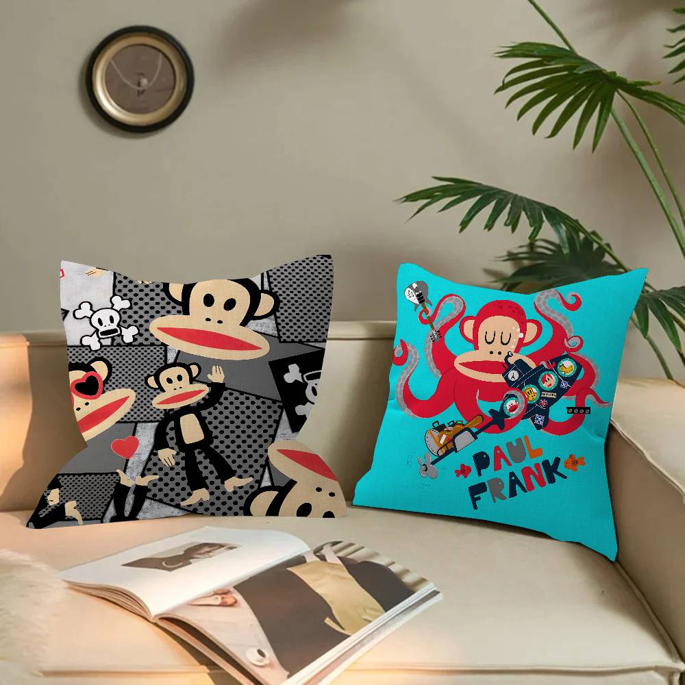 Logo P-Pauls F-Frank Pillowcase Toon Gift Cushion Cover Bedroom Home Sofa Chair Seat Decor Pillow Case