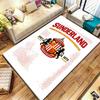 Sunderland Association Football Club Carpet Rug for Living Room Bedroom Home Sofa Decoration,Kids Play Non-slip Floor Mat