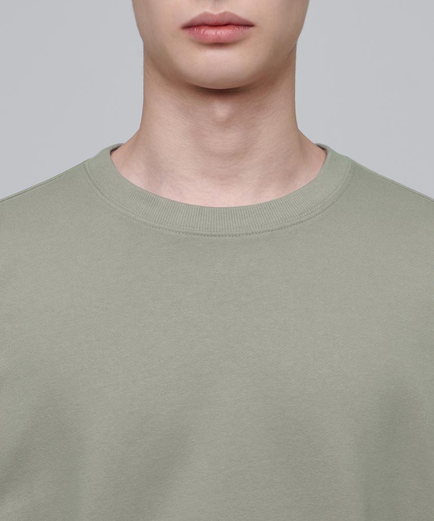 MUSINSA STANDARD Oversized Sweatshirt [Pistachio]