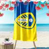 Asciugamano da Spiaggia Leeds United Stampato, Asciugamano Grande Morbido ad Asciugatura Rapida per Spiaggia Campeggio Nuoto