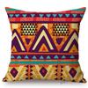 Geometric Africa Ethnic Design Pattern African Mask Traditional Wild Animals Design Sofa Pillow Case Cotton Linen Cushion Cover