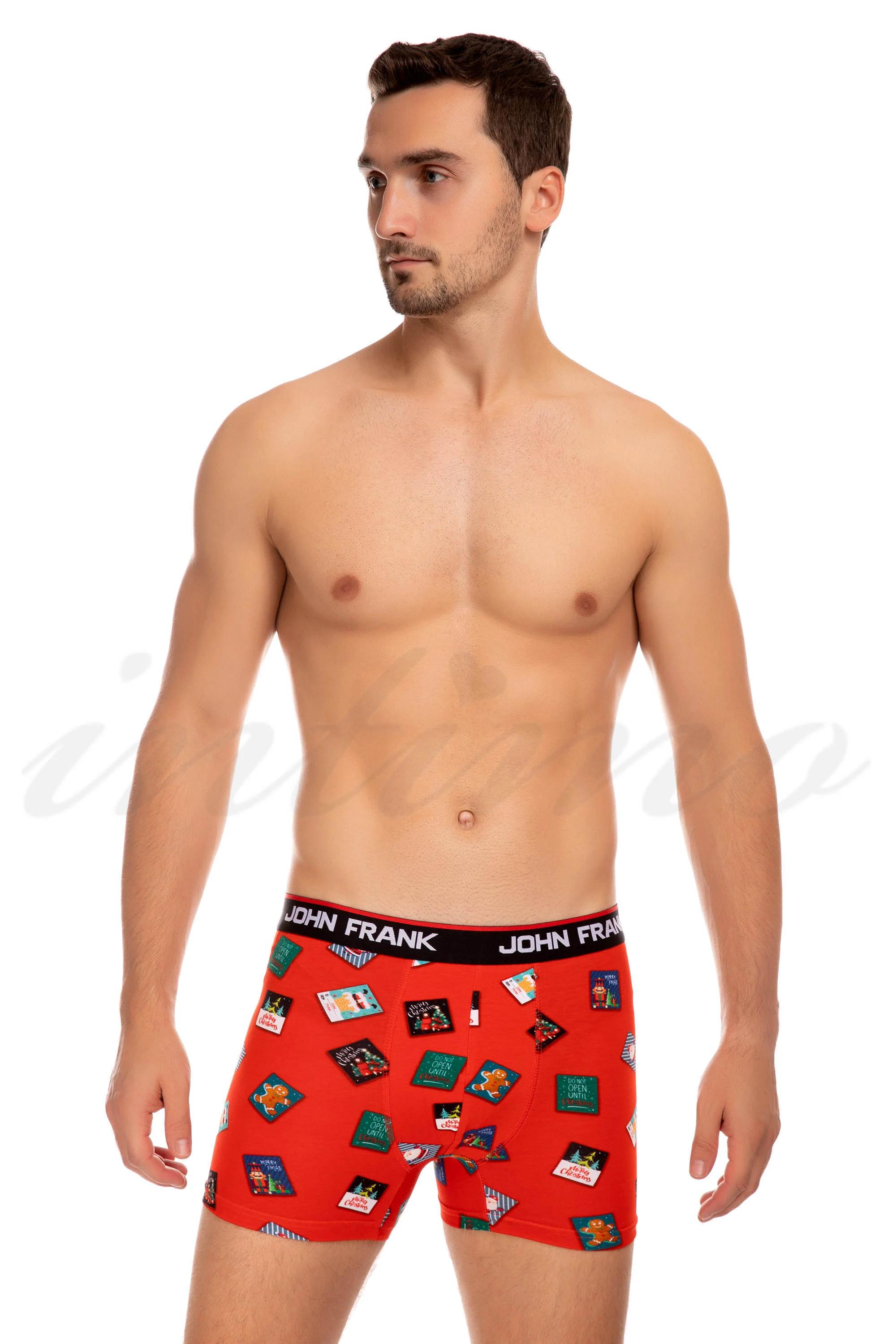 

Труси боксери John Frank (71839) 52(XL) різнокольорові кольору