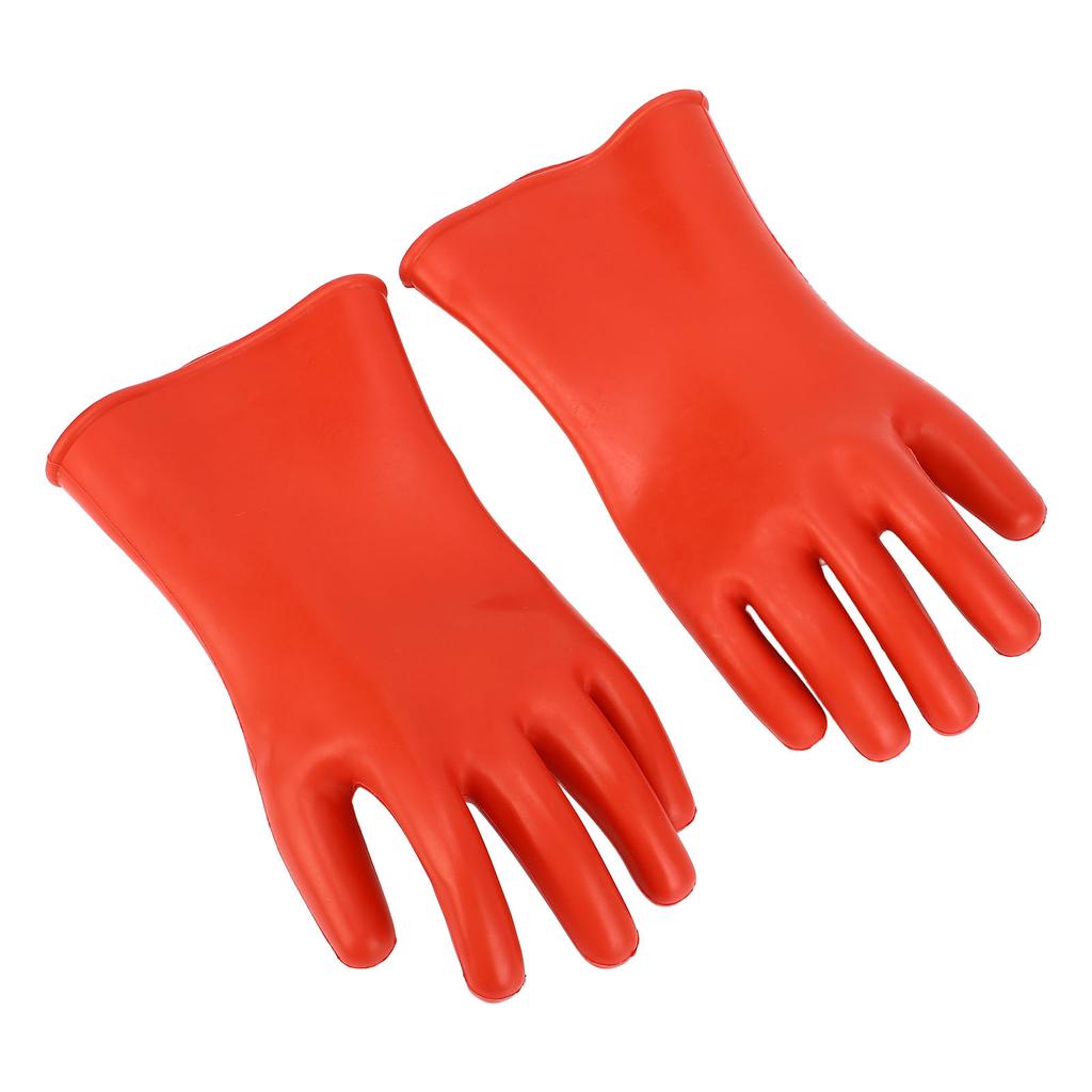 Electrician Insulated Gloves 500V Voltage Resistant Water Proof Rubber Work Professional Safety Prot