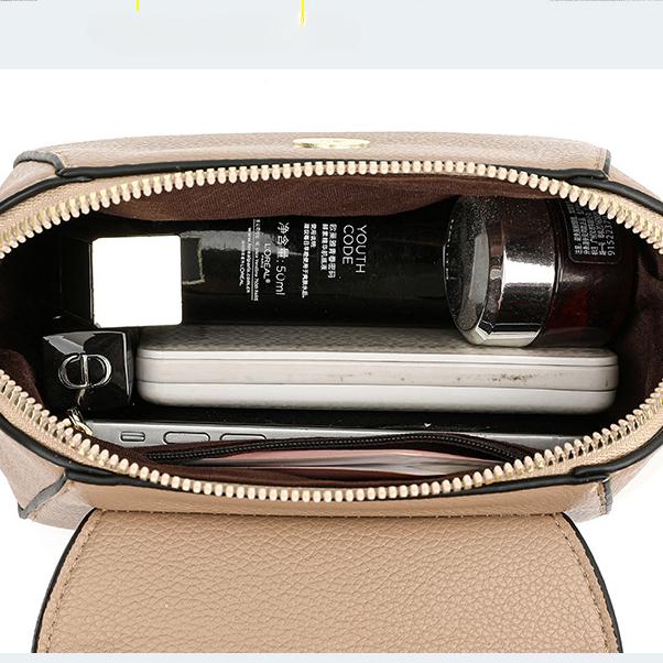 Veske 2023 våren Ny stil veske Trendy Crossbody veske Myk liten veske Mote Allsidig liten en skulder dameveske