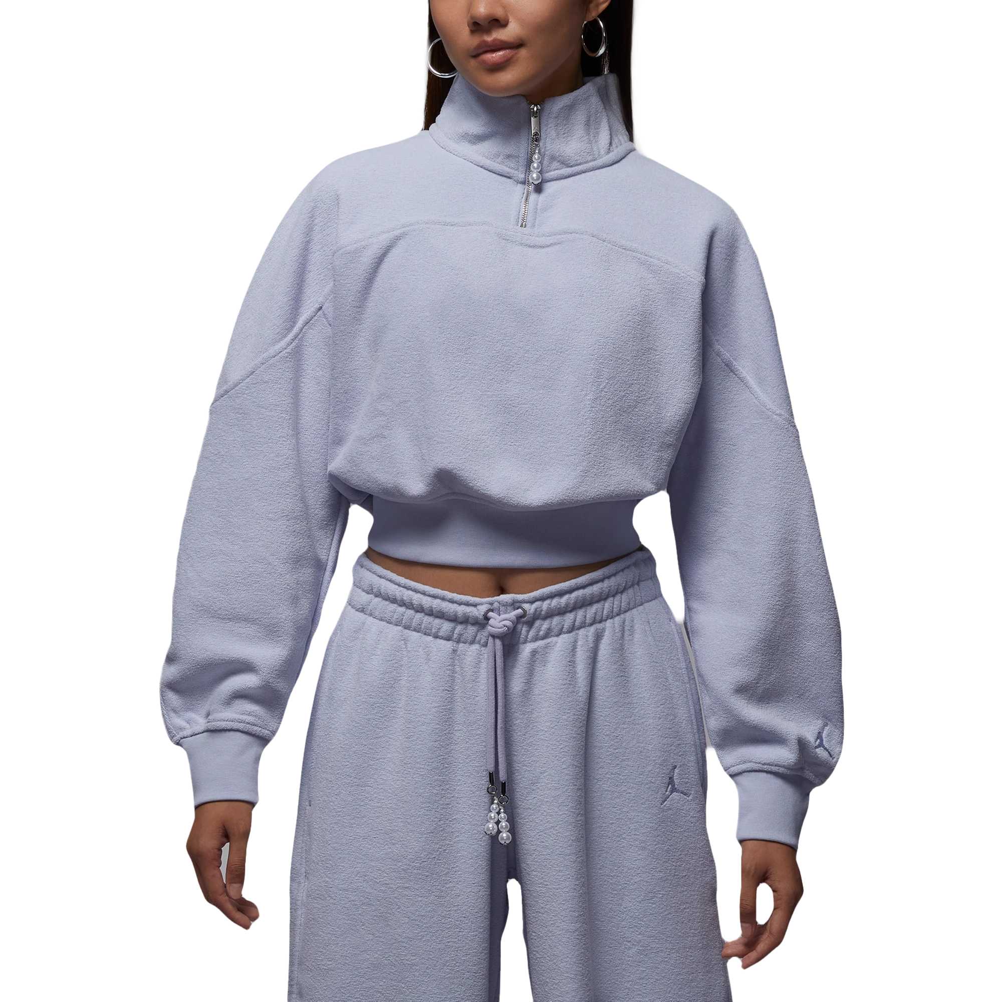 

Jordan Однотонная флисовая толстовка свободного кроя на молнии Женские толстовки HV0327057 XL