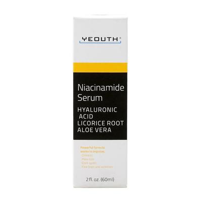 Niacinamide Serum with Hyaluronic Acid, Licorice Root and Aloe Vera 2 Fl Oz