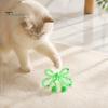 Kitten Enrichment Toys Mesh Tube Cat Toy, Butterfly Shape Interactive Chew Toy with Bells Flexible Bendable And Plush Balls, for Indoor Cats